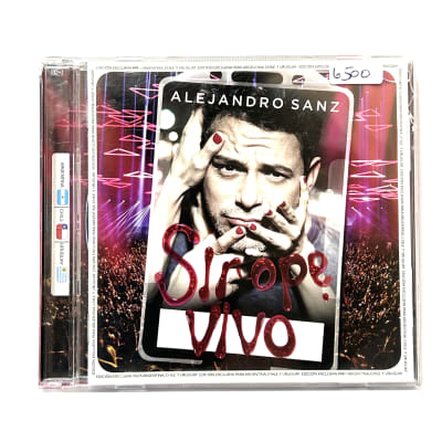 Alejandro Sanz  - Sirope Vivo - CD USADO1