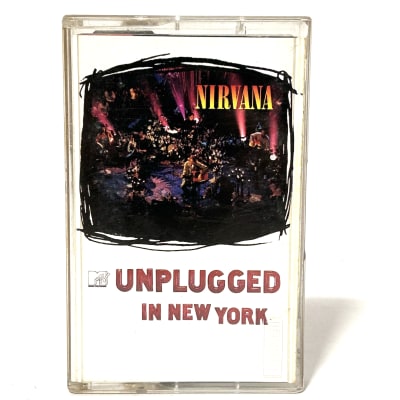 Nirvana  - Unplugged in New York - Cassette Escuchado1