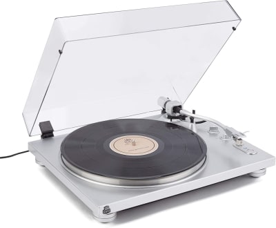 Tocadiscos - GPO PR 100 Gris  con Bluetooth, salida  Phono/line , 33 y 45 rpm2