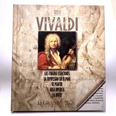 Antonio Vivaldi - Las Cuatro Estaciones - La Tempestad del Mar - El  Placer … - CD + Libro1