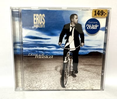 Eros Ramazzotti - Dove C´e Musica - CD USADO1
