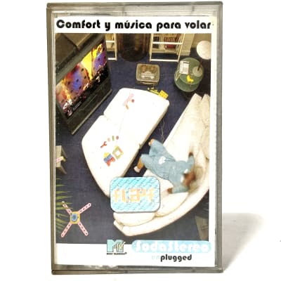Soda Stereo - Comfort y Musica para volar - MTV Plugged  - Cassette Escuchado1