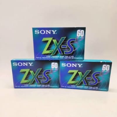 Cassete SONY 60 Minutos - nuevo sellado1