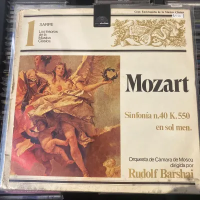 SARPE - Los tesoros de la música Clásica - 1 Mozart - Sinfonía n.40 K.550 en sol men.1