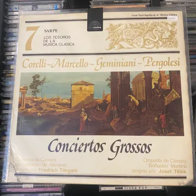 SARPE - Los tesoros de la música Clásica - 7 Conciertos Grossos - Corelli - Marcello - Geminiani - Pergolesi