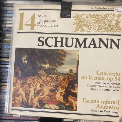 SARPE - Los tesoros de la música Clásica - 14 Schumann - Concierto en la m Op54