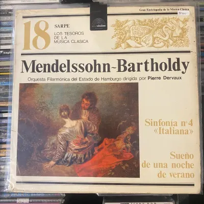 SARPE - Los tesoros de la música Clásica - 18 Mendelssohn - Bartholdy - Sinfonia No 4 Italiana1