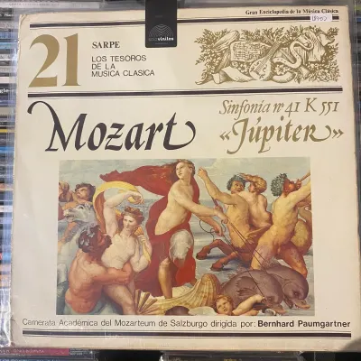 SARPE - Los tesoros de la música Clásica - 21 Mozart - Sinfonia No 41 K550 - Jupiter1