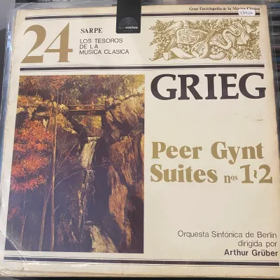 SARPE - Los tesoros de la música Clásica - 24 Grieg - Peer Gynt Suites Nos 1-2