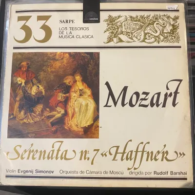 SARPE - Los tesoros de la música Clásica - 33 Mozart - Serenta No 7 - Haffnek