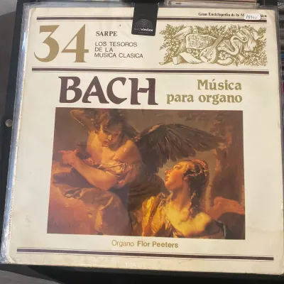 SARPE - Los tesoros de la música Clásica - 34 Bach - Musica para organo1