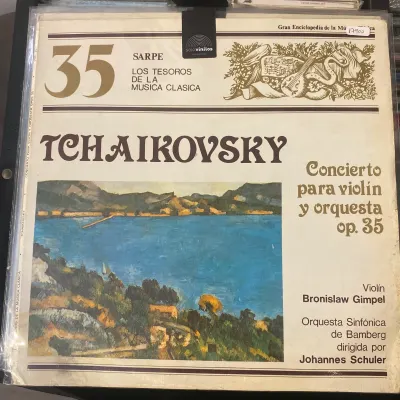 SARPE - Los tesoros de la música Clásica - 35 Tchaykovsky - Concierto para violín y orquesta1
