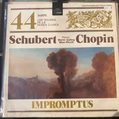 SARPE - Los tesoros de la música Clásica - 44 chubert - Chopin - Impromptus