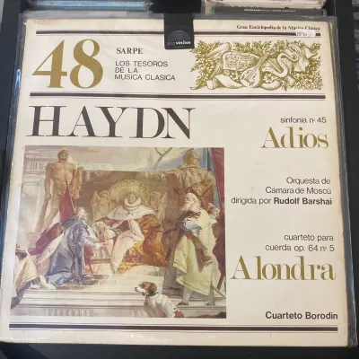 SARPE - Los tesoros de la música Clásica - 48 Haydn - Sinfonia No 45 - Adios1