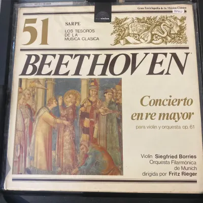 SARPE - Los tesoros de la música Clásica - 51 Beethoven - Concierto en Re mayor1