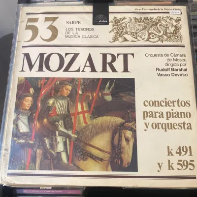 SARPE - Los tesoros de la música Clásica - 53 Mozart - Conciertos para piano y orquesta