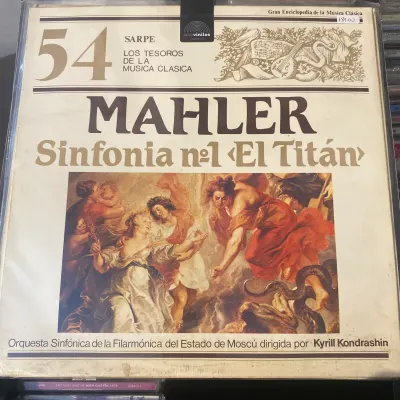 SARPE - Los tesoros de la música Clásica - 54 Mahler - Sinfonía No1 - El Titán