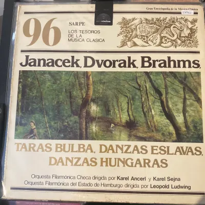SARPE - Los tesoros de la música Clásica - 96 Janaceck - Dvorak -Brahms - Taras bulba - Danzas Eslavas - Danzas Hungaras