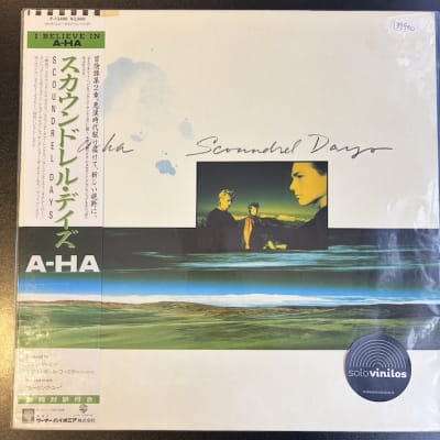 A-ha – Scoundrel Days  - Vinilo Japones Escuchado1