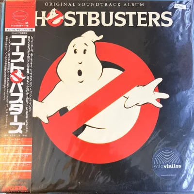 Various – Ghostbusters (OST) - Vinilo Japones Escuchado1