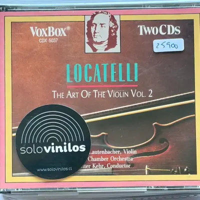 Locatelli - The Art Of Violin Vol 2  (2CD) - CD Escuchado