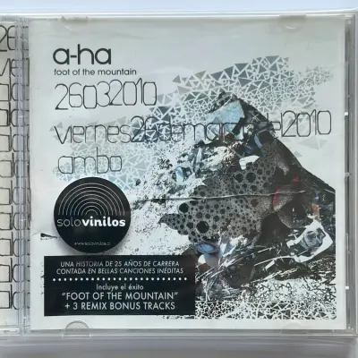 A-Ha - Foot Of the Mountain - CD Escuchado