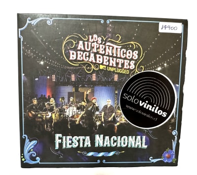 Los Autenticos Decadentes -  Fiesta Nacional CD USADO1