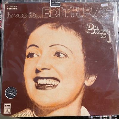 Edith Piaf - La Voz de Edith Piaf Vinilo Escuchado1