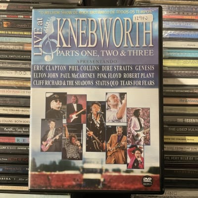 Knebworth - Live at - Parts 1, 2 and 3 - DVD Usado