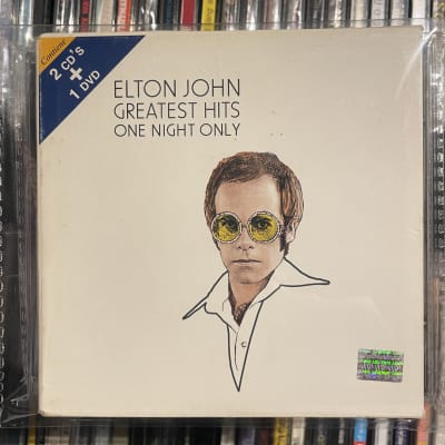Elton John - Greatest Hits - One Night Only - 2 CDs plus DVD - CD Escuchado1