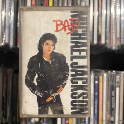 Michael Jackson - Bad -  Cassette Escuchado1