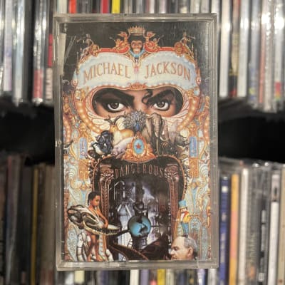 Michael Jackson - Dangerous - Epic Records -  Cassette Escuchado1