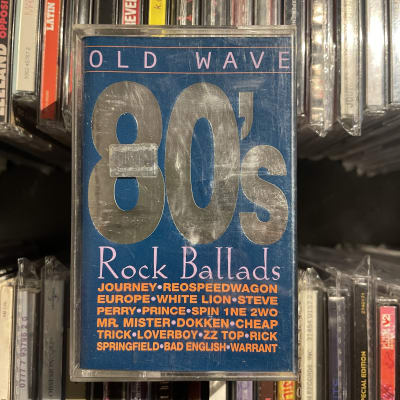 Old Wave - 80 s - Rock Ballads -  Cassette Escuchado