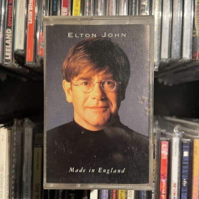 Elton John - Made in England -  Cassette Escuchado1