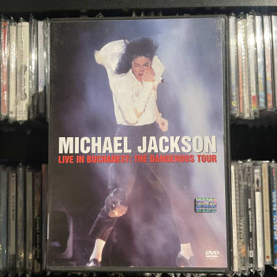 Michael Jackson - Live in Bucharest - The Dangerous Tour - DVD Usado1