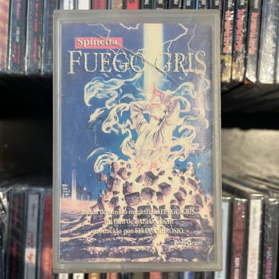 Spinetta - Fuego Gris Cassette Escuchado Cassette Escuchado1