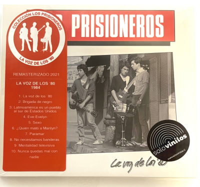 Los Prisioneros La Voz De Los 80 CD