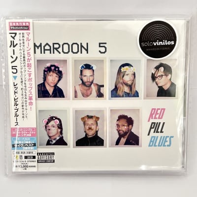 Maroon 5 - Red Pill Blues - Deluxe 2CD Japones con OBI