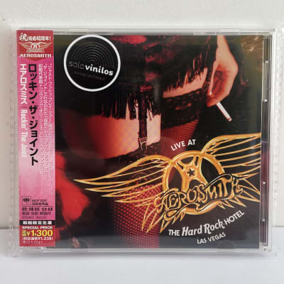 Aerosmith - Live at The Hard Rock Hotel Las Vegas  - CD Japones Escuchado con OBI1