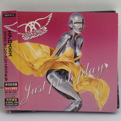 Aerosmith - Just Push Play - CD Japones Escuchado con OBI1