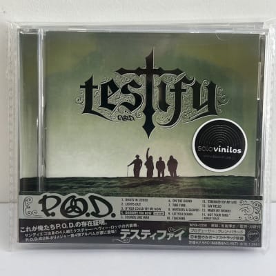 P.O.D. - Testify - CD Japones Escuchado con OBI1