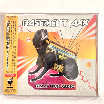Basement Jaxx - Crazy Itch Radio - CD PROMO Japones Escuchado con OBI1