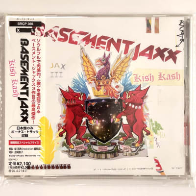 Basement Jaxx - Kish Kash -SAMPLE CD Japones Escuchado con OBI