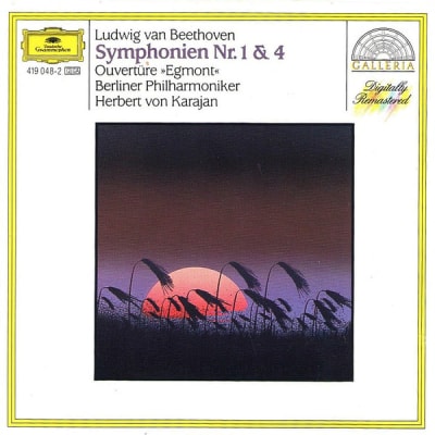 Beethoven - Herbert von Karajan – Symphonien Nr. 1 & 4 (CD Escuchado)1