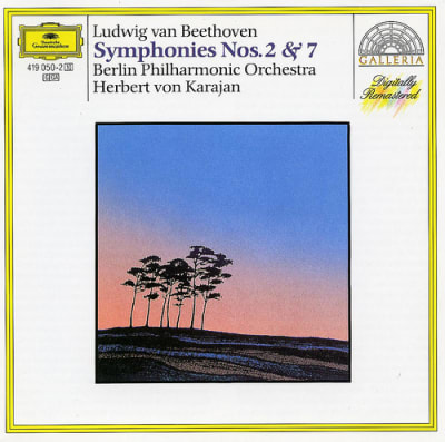 Ludwig van Beethoven / Herbert von Karajan – Symphonies Nos. 2 & 7 (CD Escuchado)