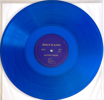 Kanye West - Jesus Is King (blue translucent)1