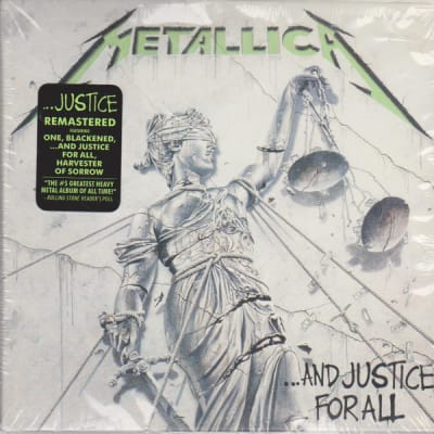 Metallica -  And Justice For All CD Cardboard1
