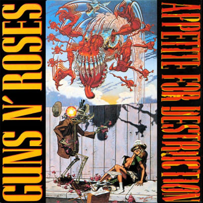 Guns N  Roses - Appetite For Destruction Geffen Records - Geffen Records1