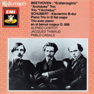 Alfred Cortot, Jacques Thibaud, Pablo Casals - Beethoven: 'Archduke' Piano Trio; Schubert: Piano Trio No. 1 - CD escuchado