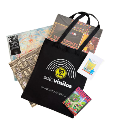 Tote Bag SoloVinilos - 10 años Edición Limitada1
